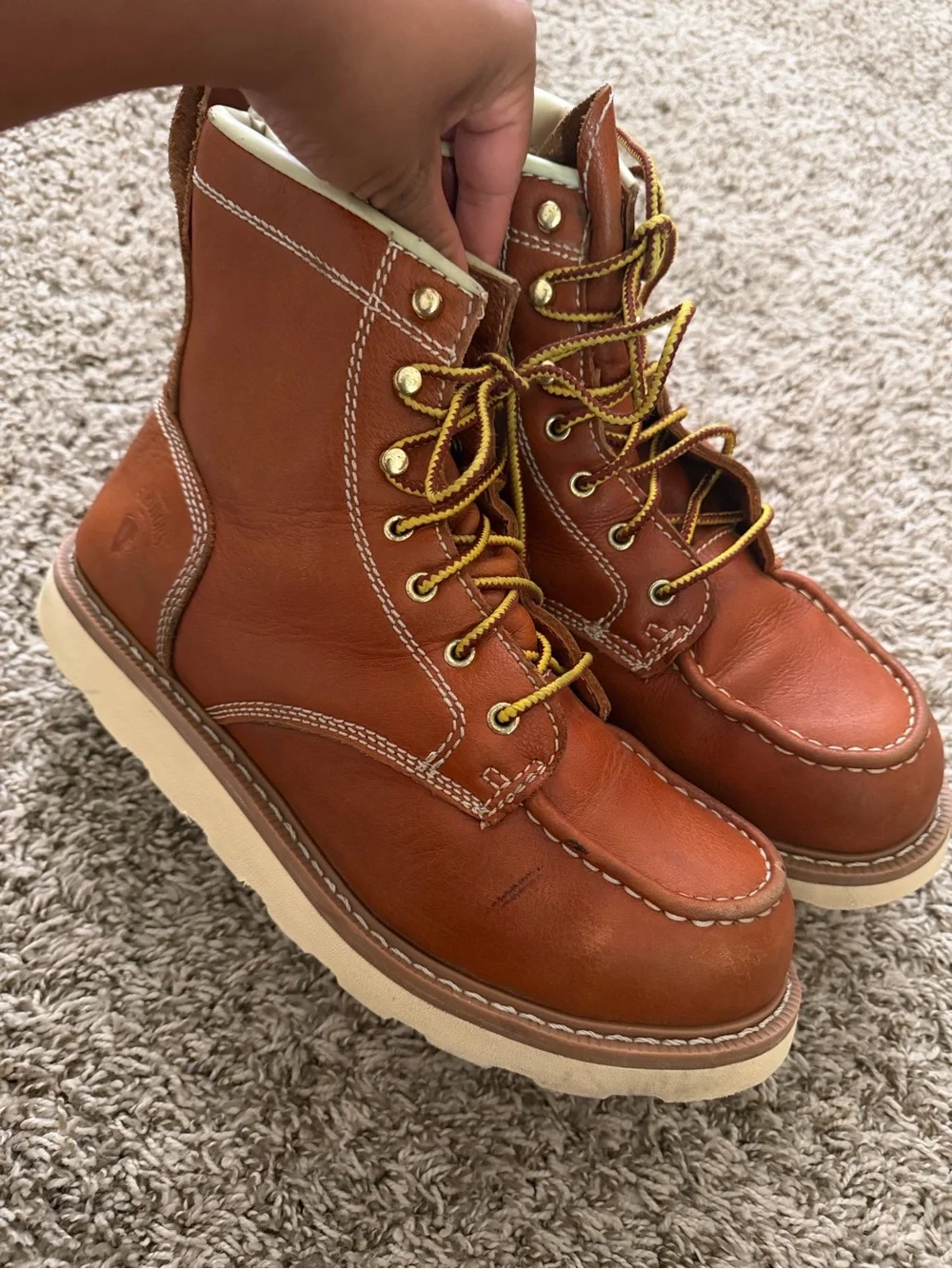 Men's Brown Herman Survivors Work Boots